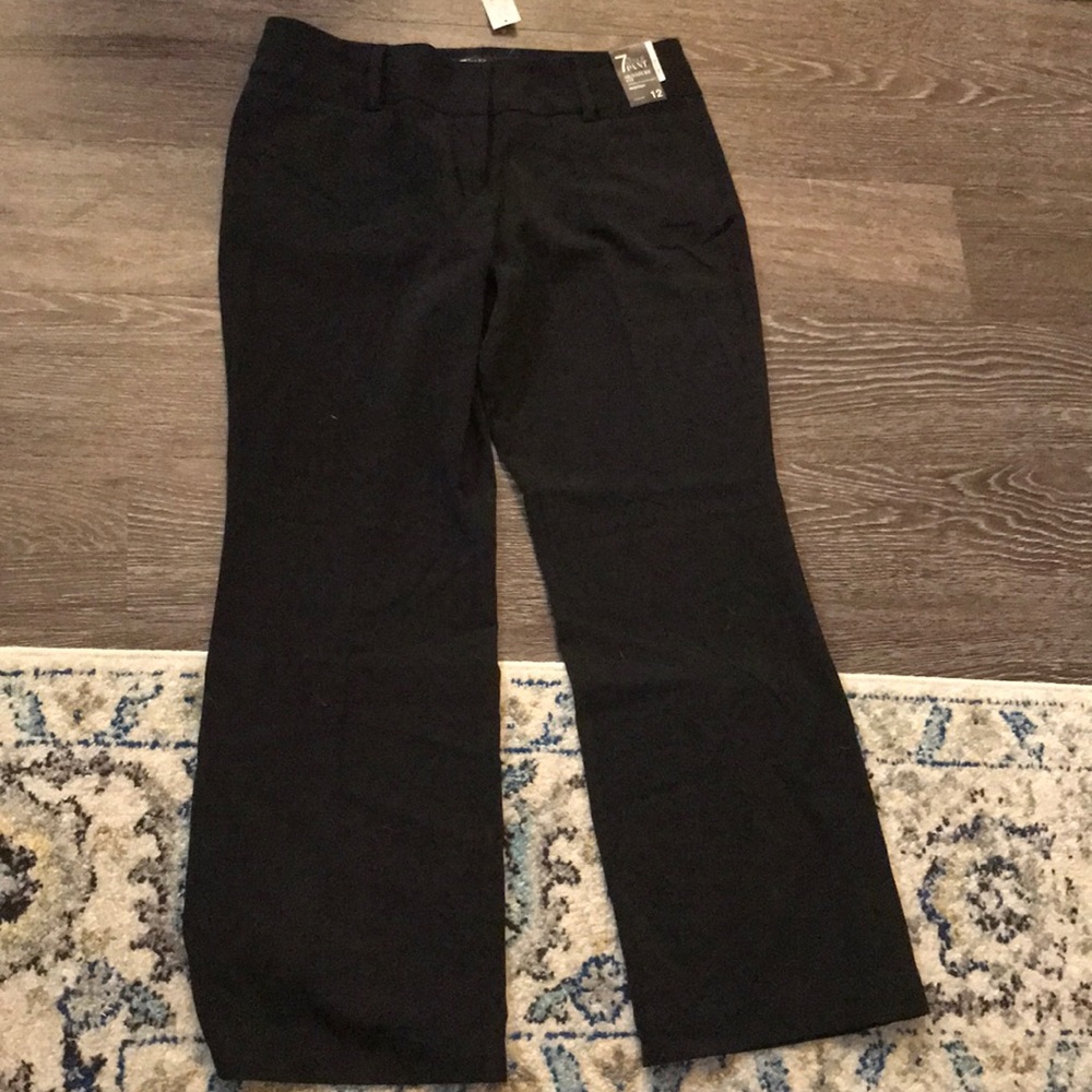NY&C black bootcut 7th Avenue pant
